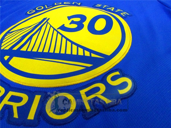 Camiseta Manga Corta Warriors Curry Azul